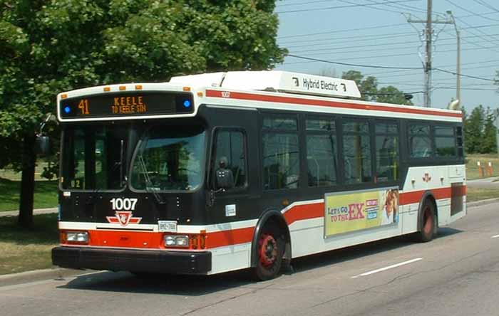 Toronto Transit Commission Orion VII Hybrid 1007
